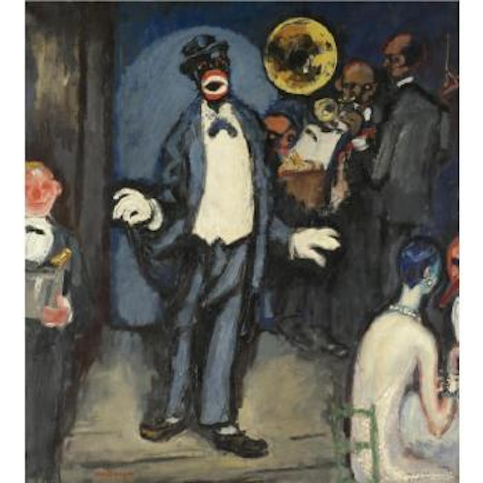 Le Nightclub, Le Chanteur Johnny Hudgins by Kees van Dongen