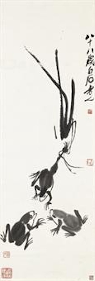 Frogs by Qi Baishi