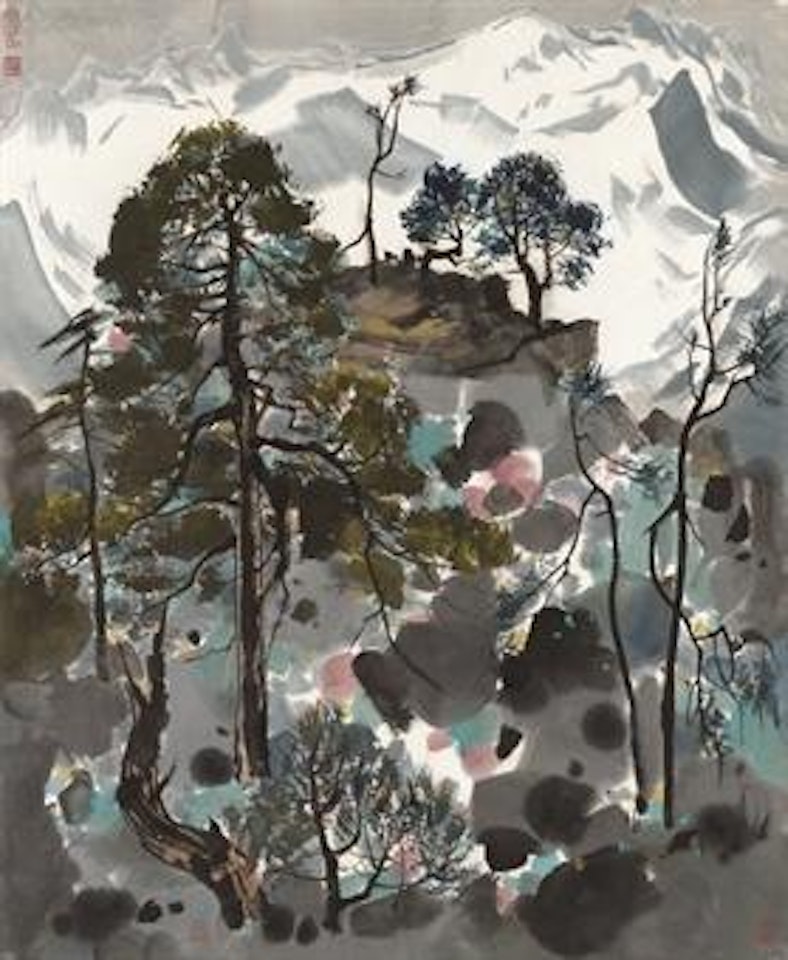 Snow Landscape by Wu Guanzhong