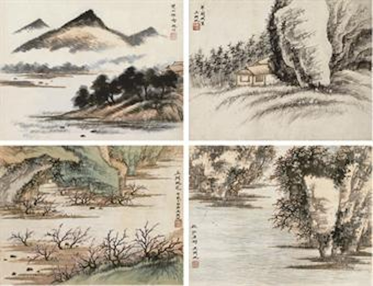 Four Seasons by Wu Hufan