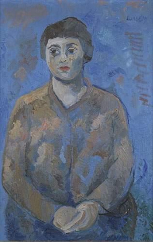 Jeune femme assise by André Lanskoy