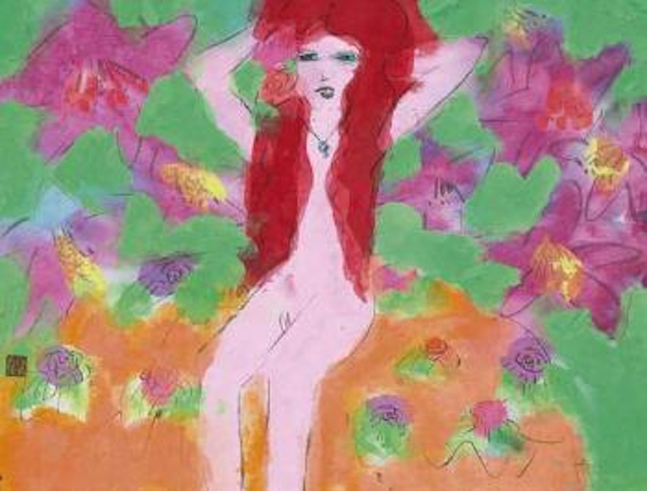 Sans titre by Walasse Ting