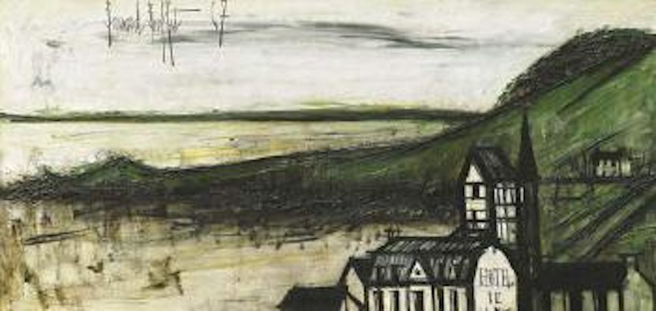 Hotel de la plage by Bernard Buffet