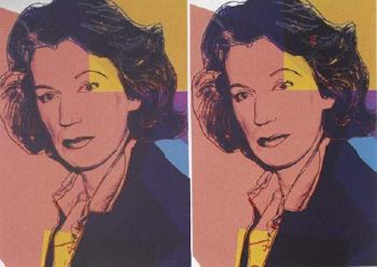 Mildred Scheel by Andy Warhol