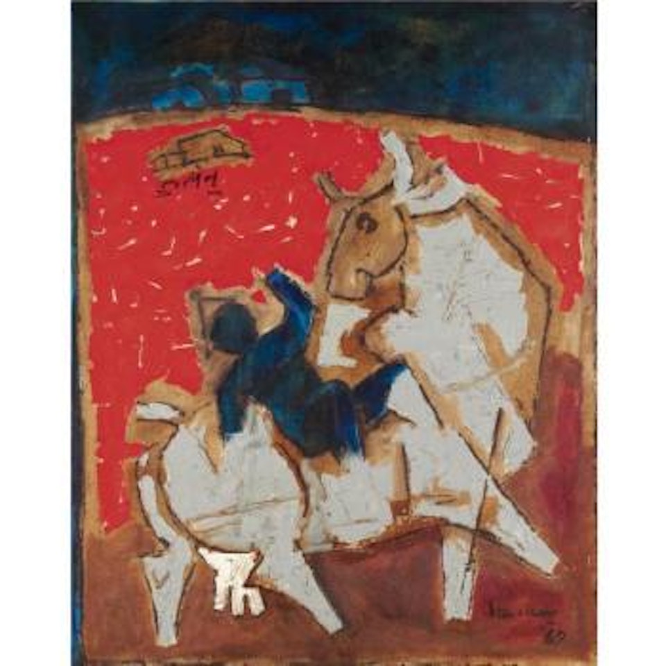 Untitled by M.F. Husain