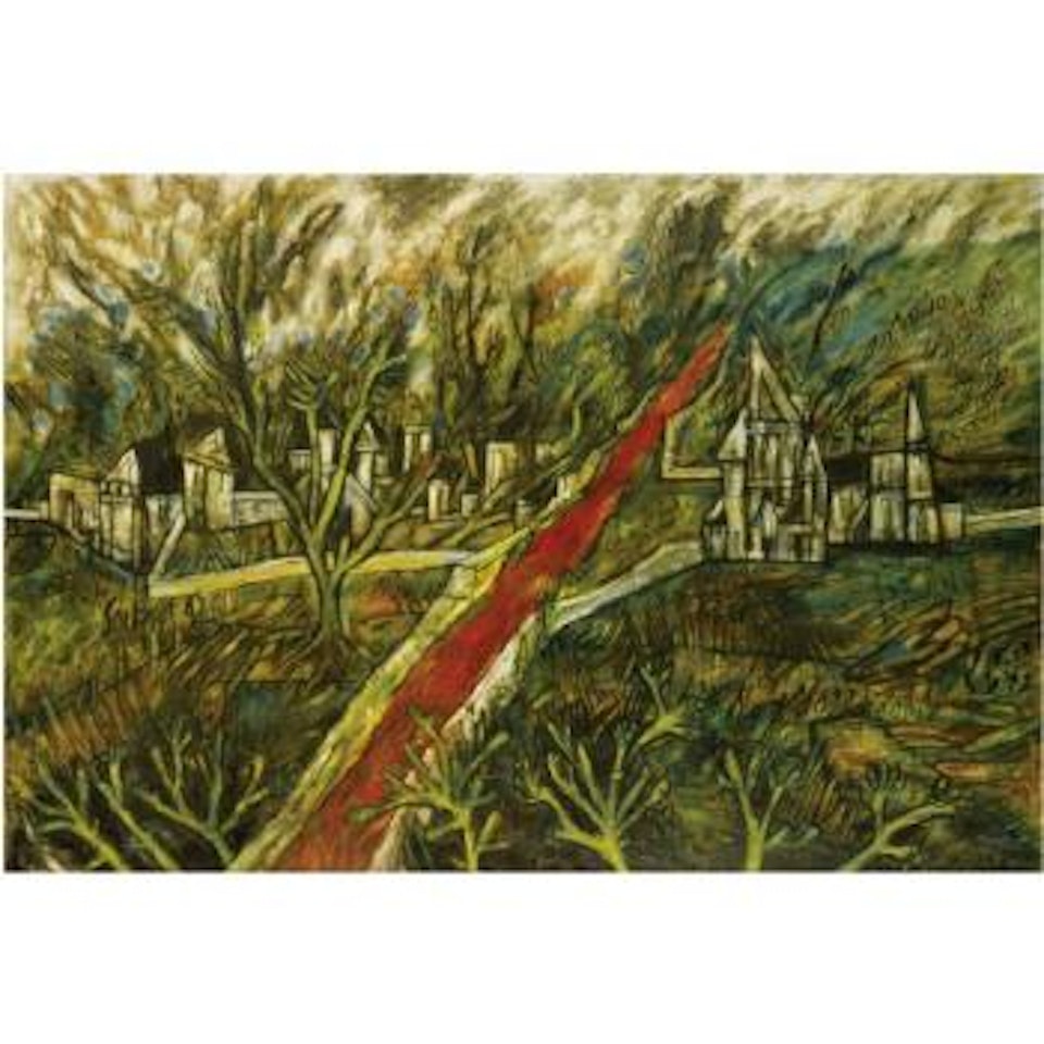 The Red Road by Francis Newton Souza
