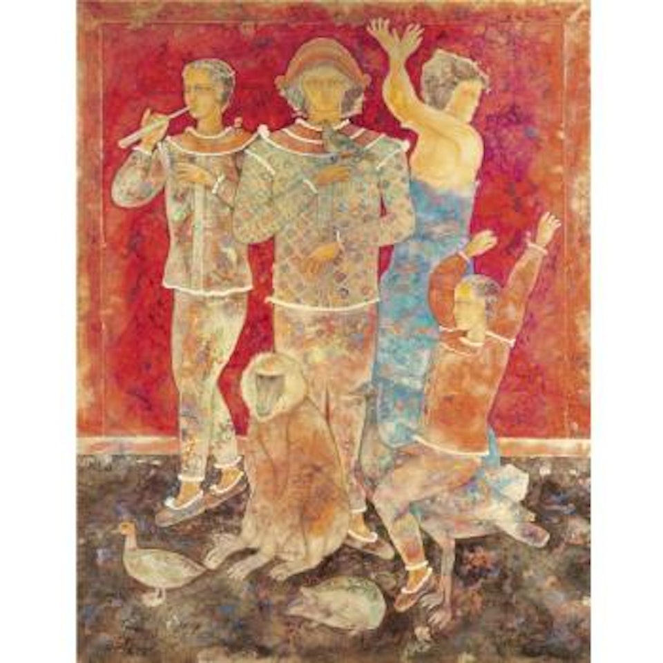Apres Le Spectacle by Sakti Burman