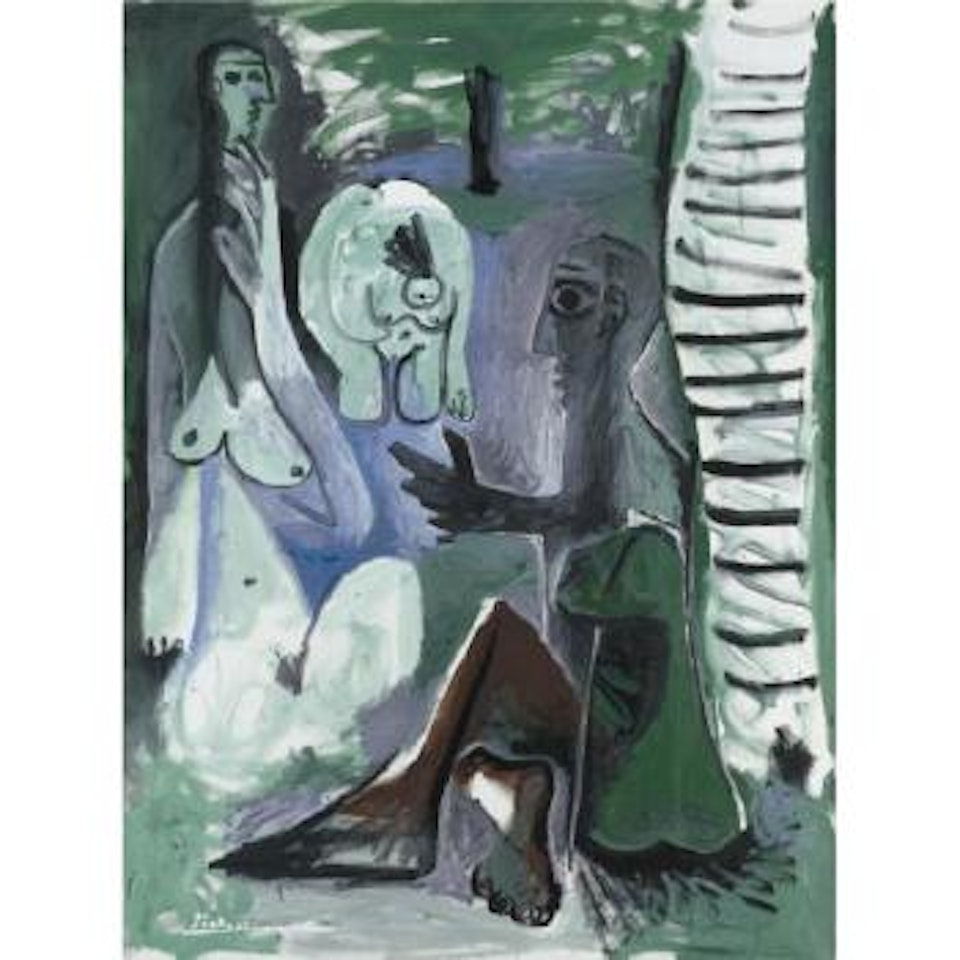 Le Déjeuner Sur L'herbe by Pablo Picasso