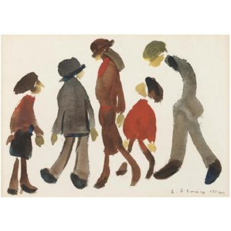 Figures by Laurence Stephen Lowry