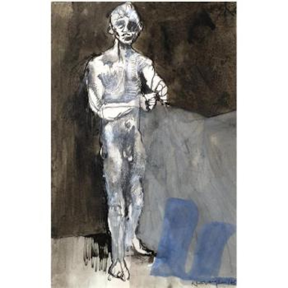 Standing Male Nude by Keith Vaughan