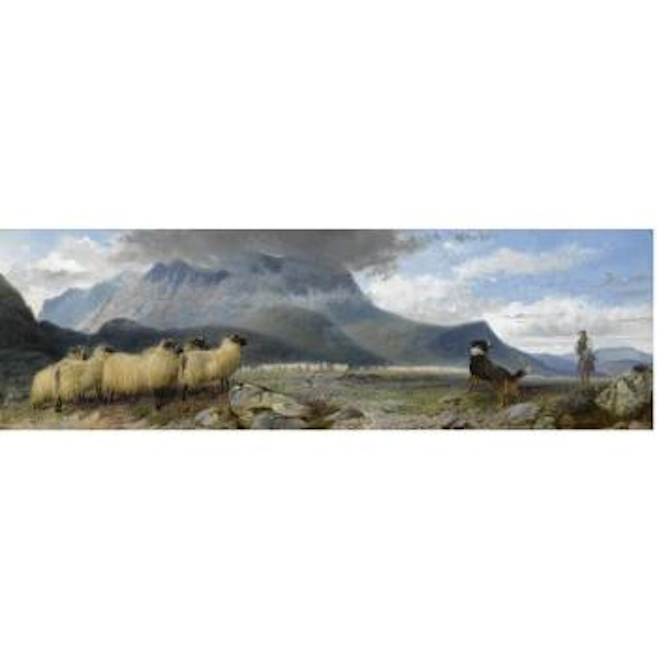 Rounding Up The Flocks by Richard Ansdell