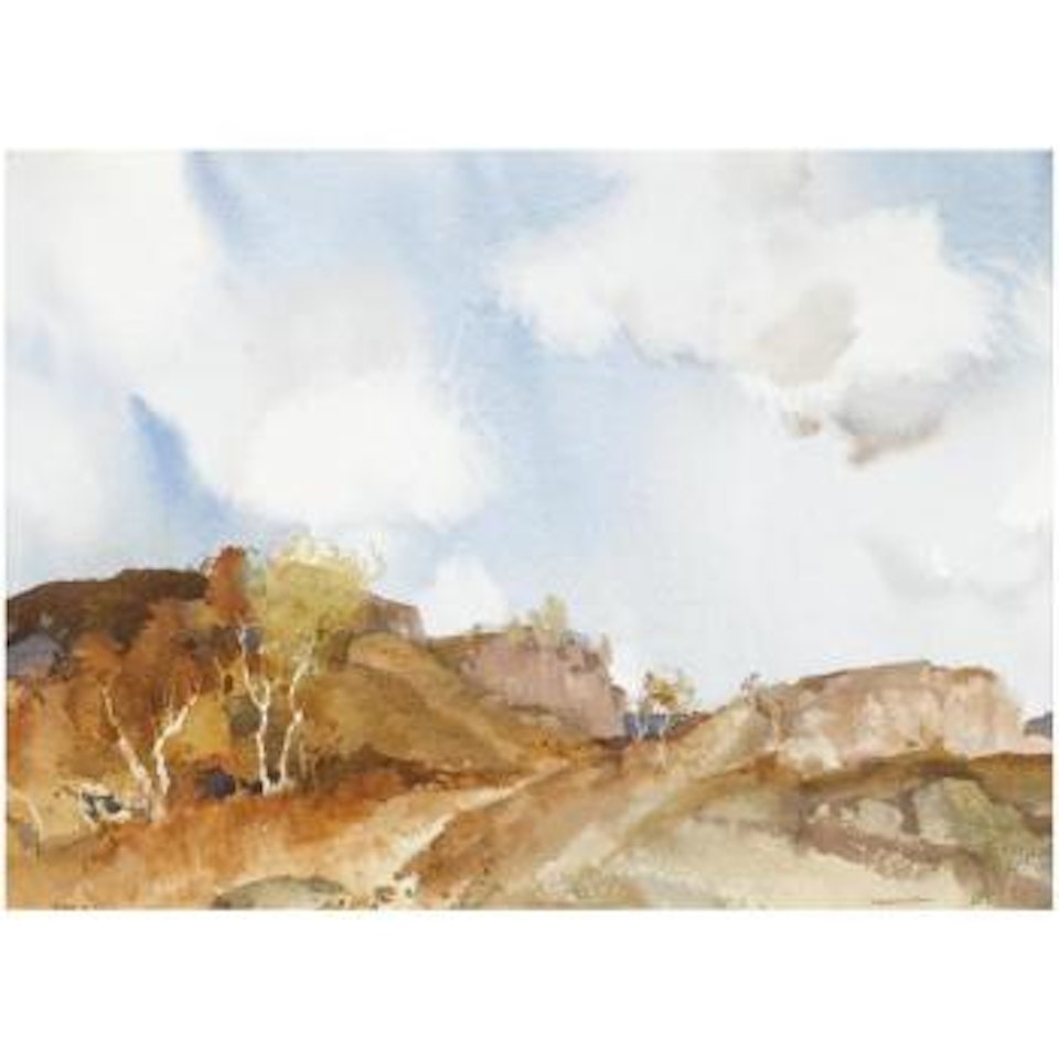 Near St Fillans, Loch Earn by William Russell Flint