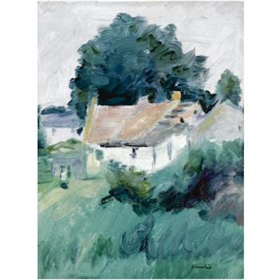 Cottages In Fife by George Leslie Hunter