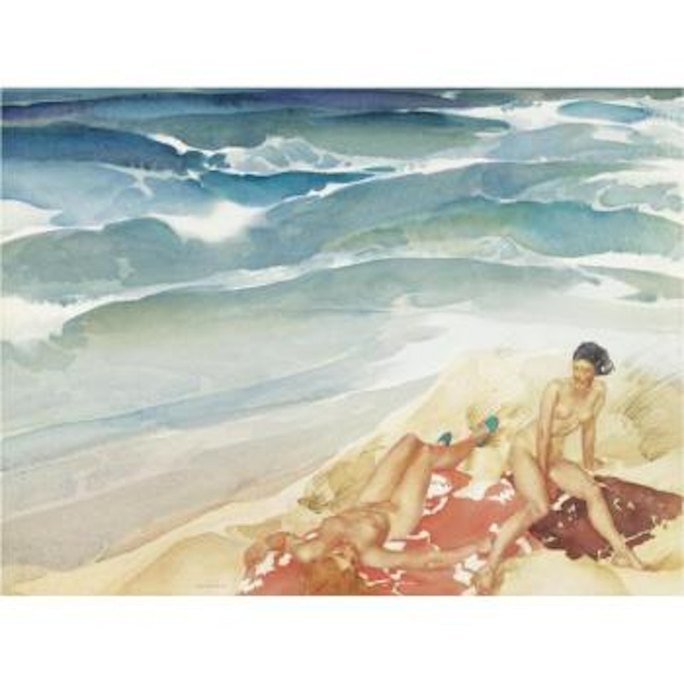 Sandy Bastion by William Russell Flint