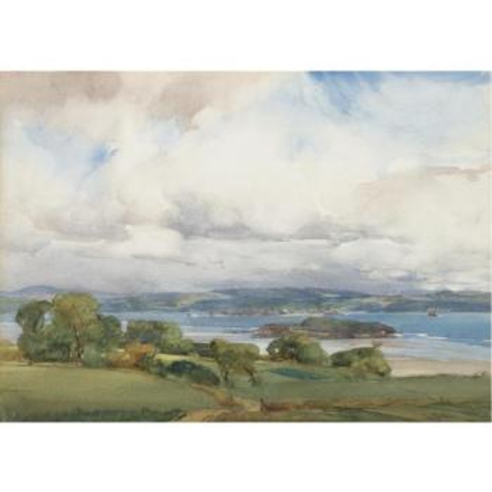Cramond Island, Firth Of Forth by William Russell Flint