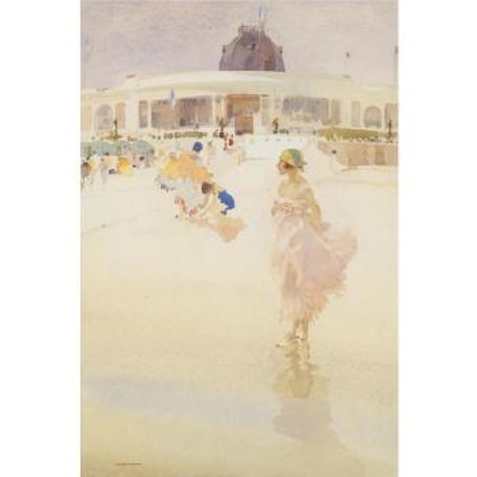 Ballerinas On The Beach by William Russell Flint