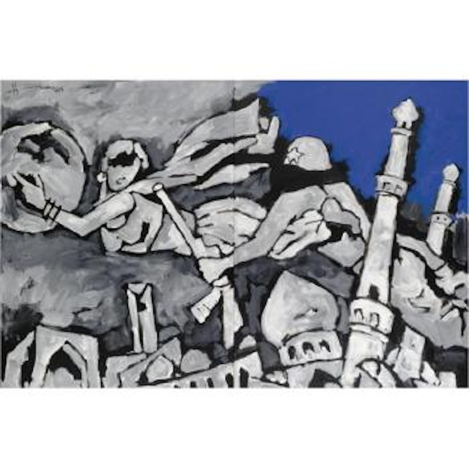 The Thief Of Baghdad by M.F. Husain