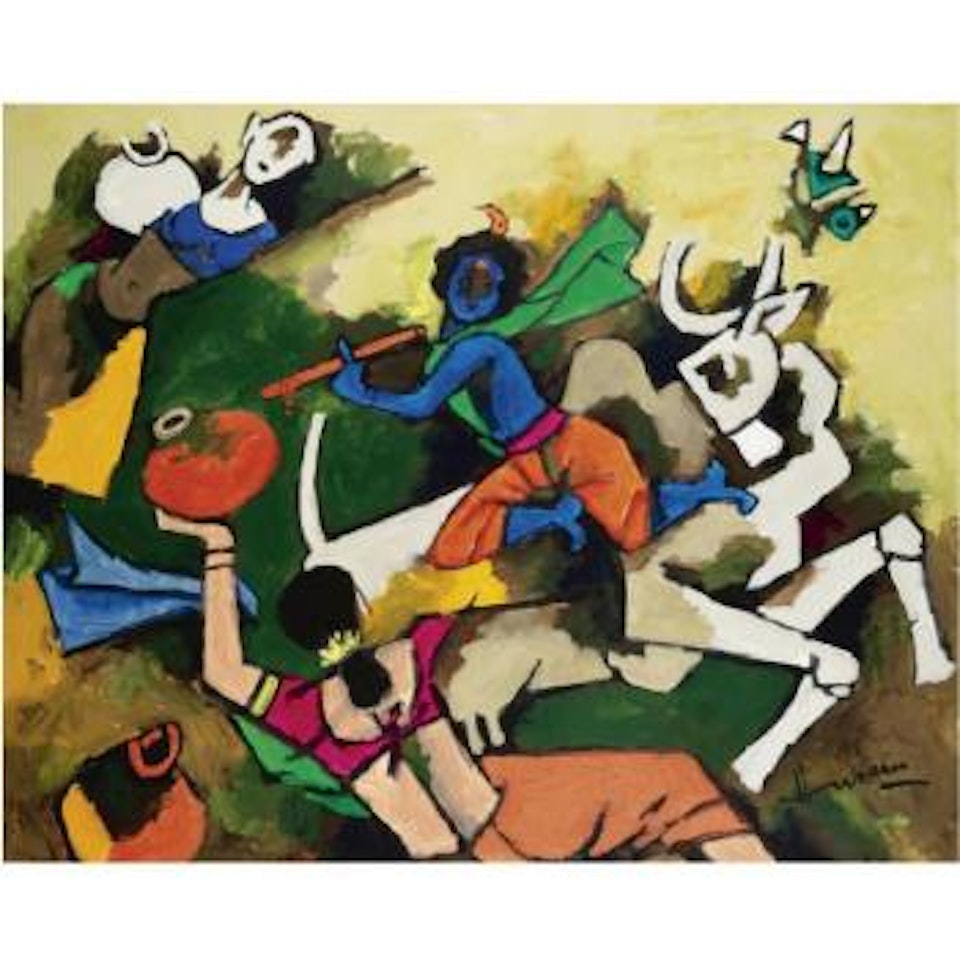 Untitled by M.F. Husain
