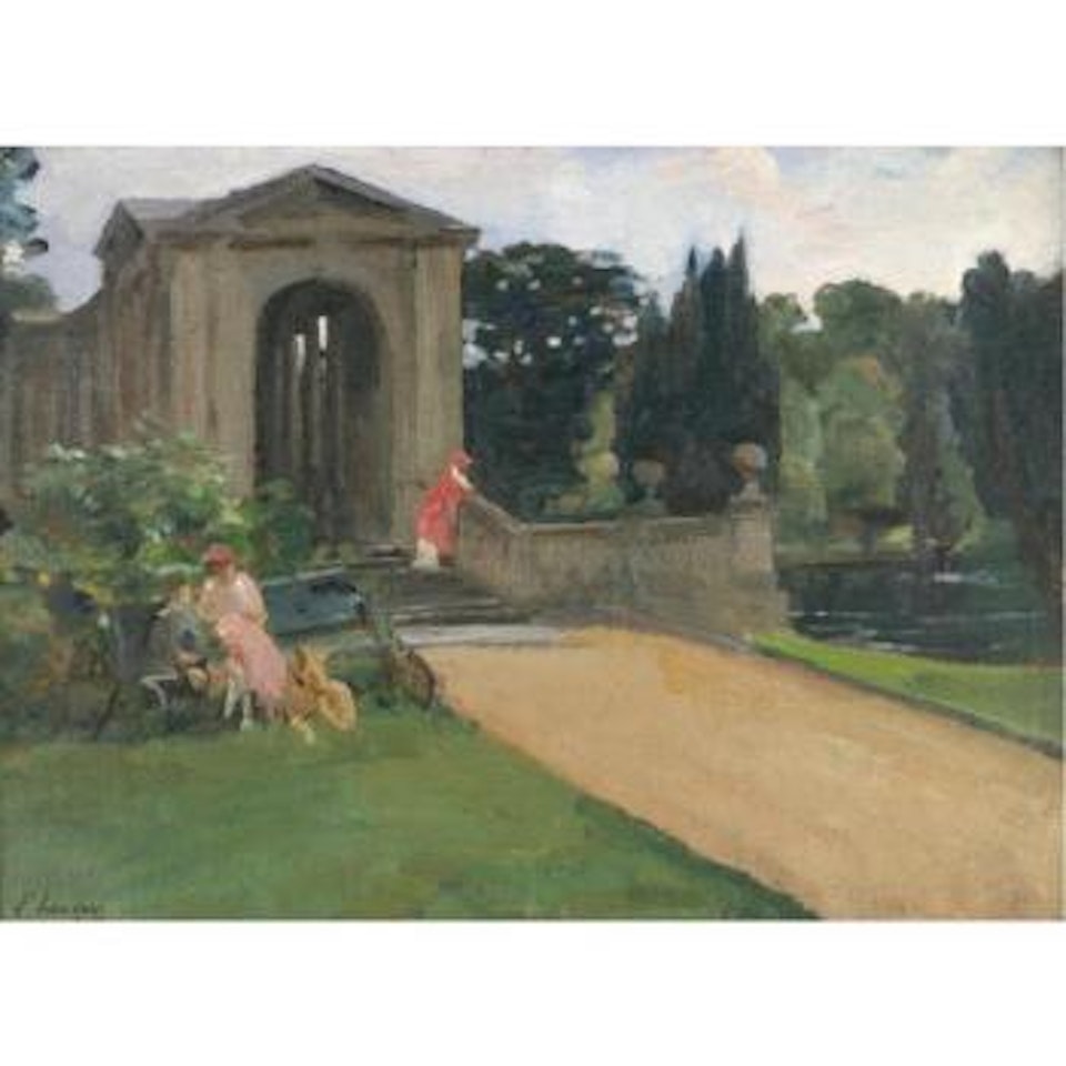 The Palladian Bridge, Wilton by John Lavery