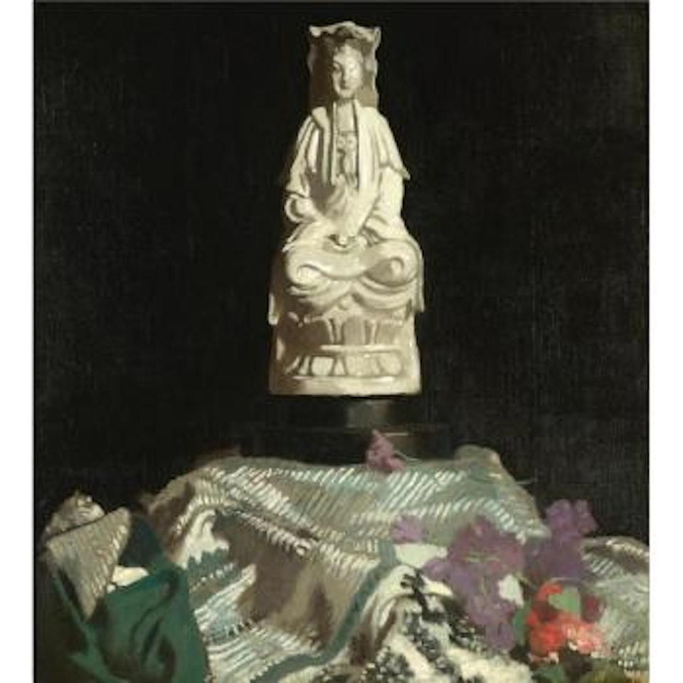 Still Life With Chinese Porcelain Figure by William Orpen