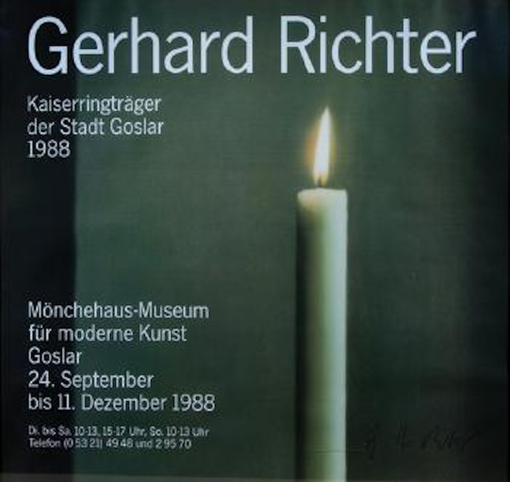 Kerze by Gerhard Richter