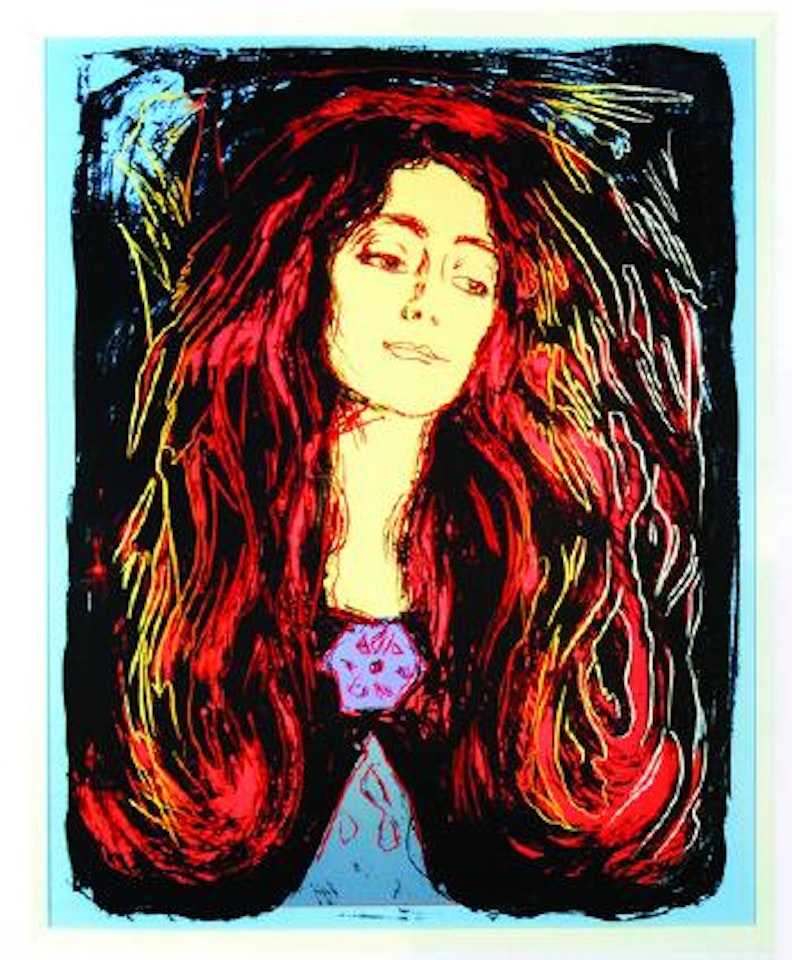 Eva Mudocci (After Munch) (F.&S.IIIA.59) by Andy Warhol