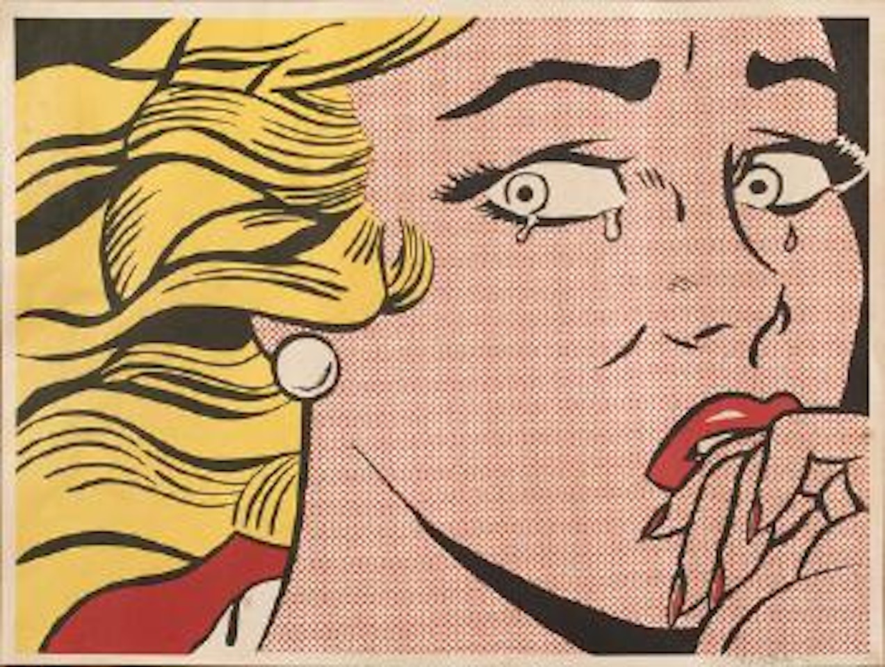 Crying Girl (C.II.1) by Roy Lichtenstein