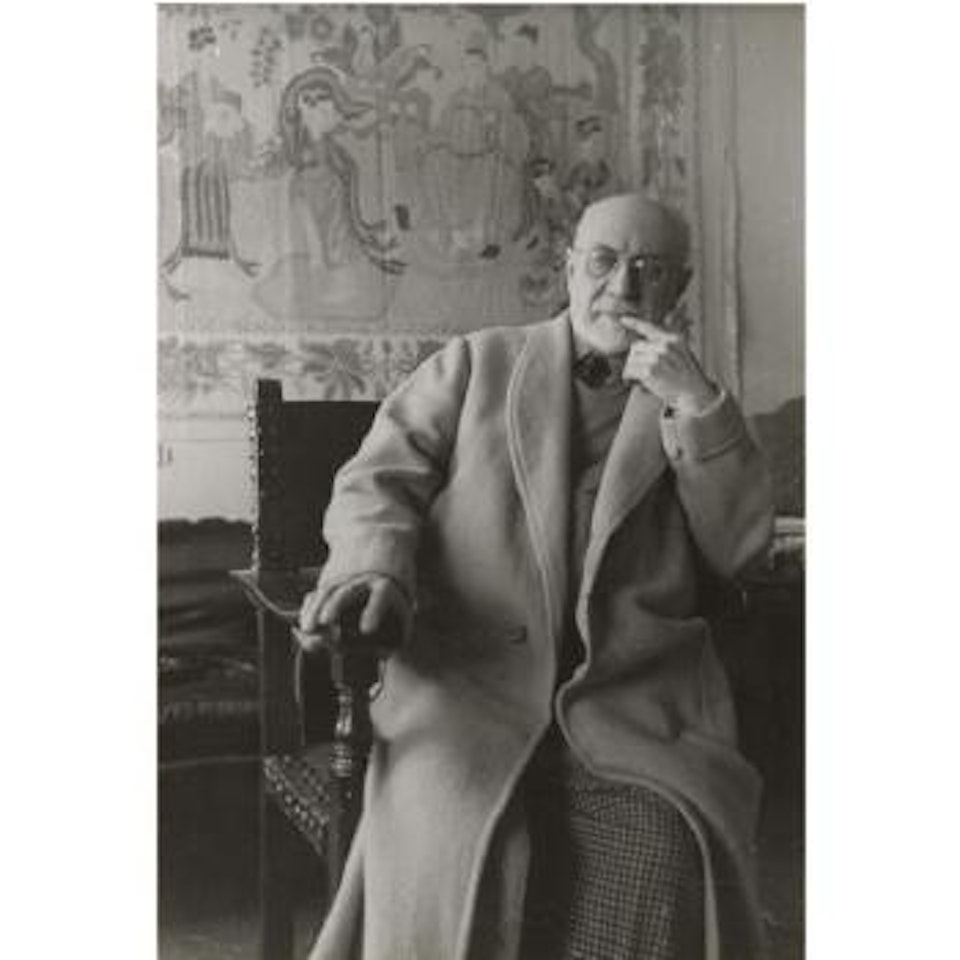 Henri Matisse At Home, Villa La Rêve, Vence by Henri Cartier-Bresson