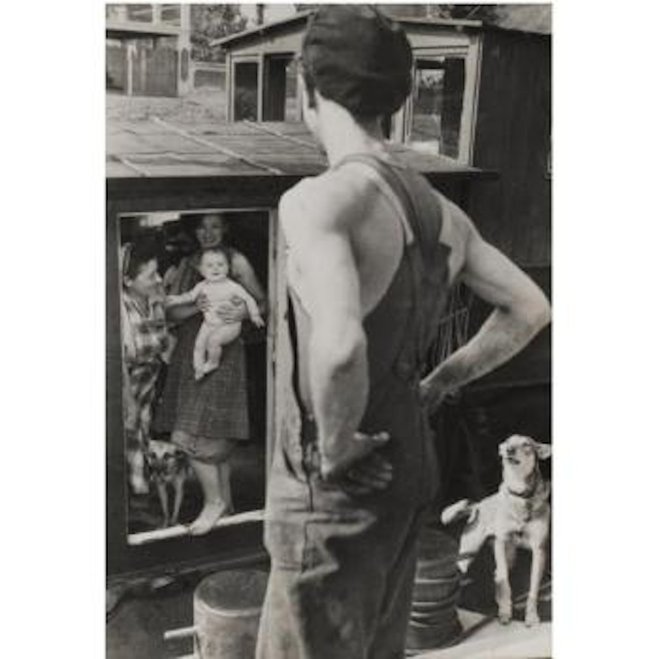 Lock At Bougival by Henri Cartier-Bresson