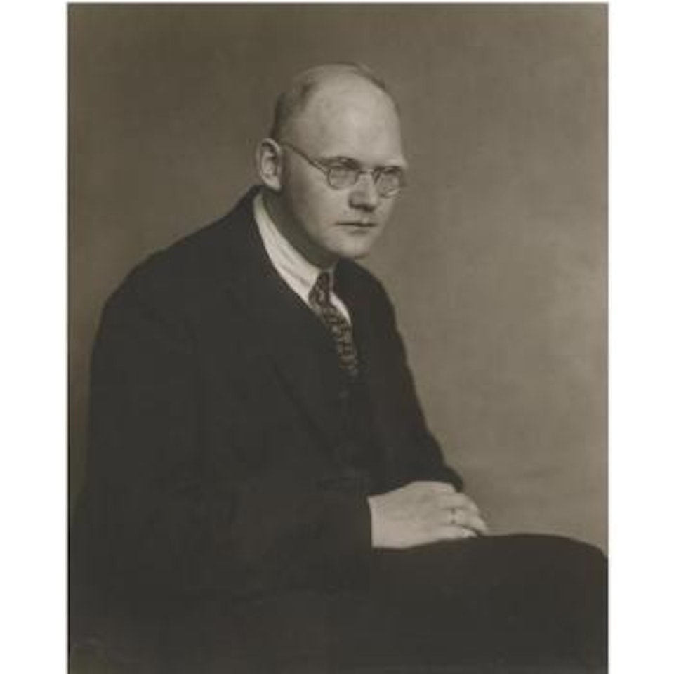 Schriftsteller Und Journalist Otto Brües (Writer And Journalist) by August Sander