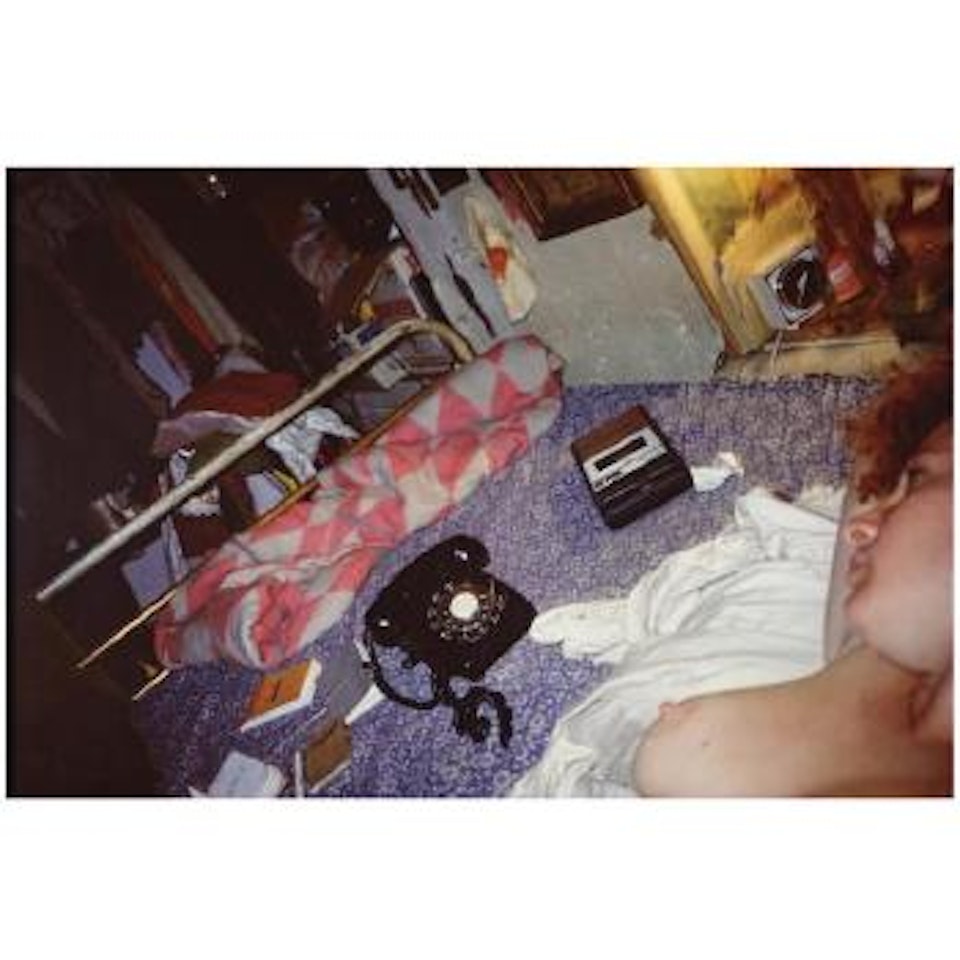Self-portrait In Bed, NYC by Nan Goldin