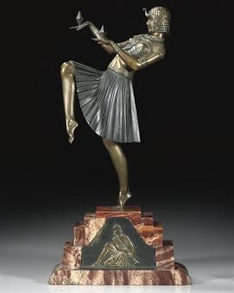 Nubian Dancer by Demetre Chiparus