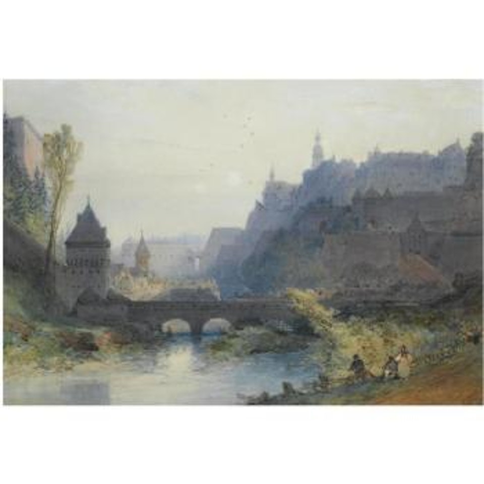 View Of Heidelberg, Germany by William Callow