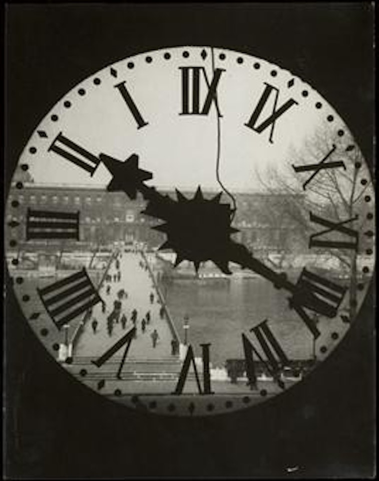 Clock of the Académie Française by André Kertész