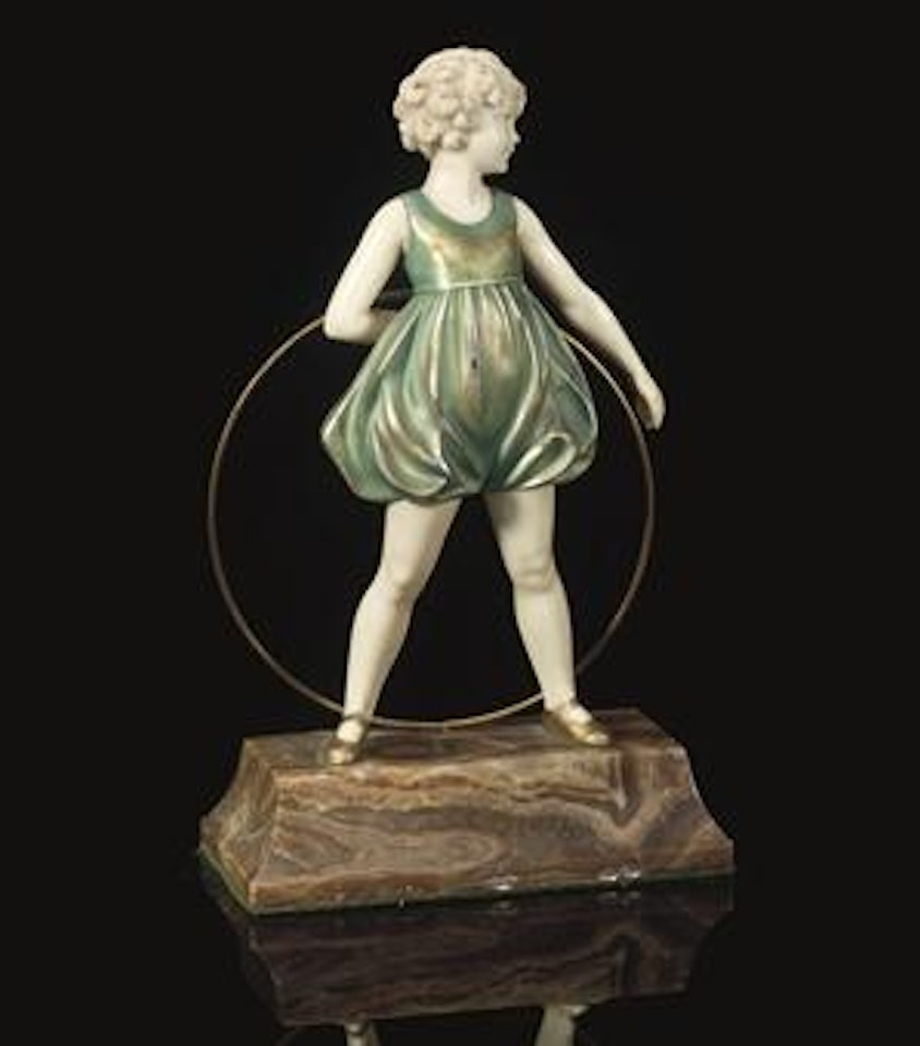 Hoop Girl by Ferdinand Preiss