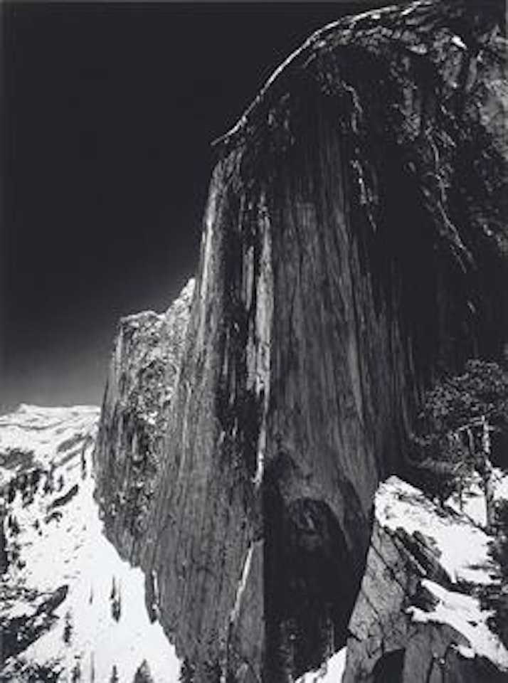 Monolith, The Face of Half Dome, Yosemite National Park, CA by Ansel Adams