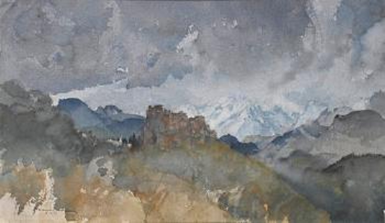 Storm, Carros, Alpes Maritime by William Russell Flint