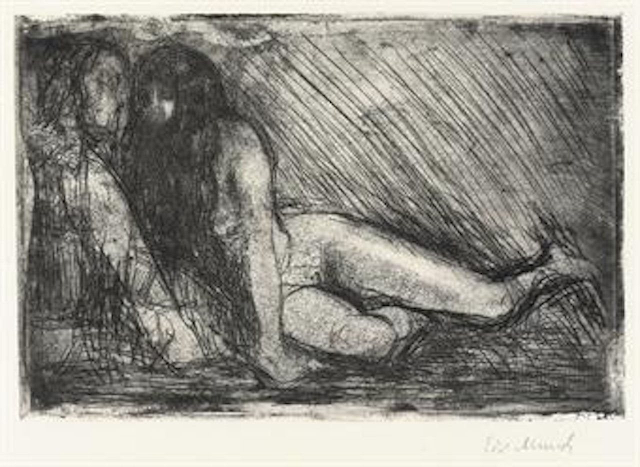 Secret (Woll 436) by Edvard Munch