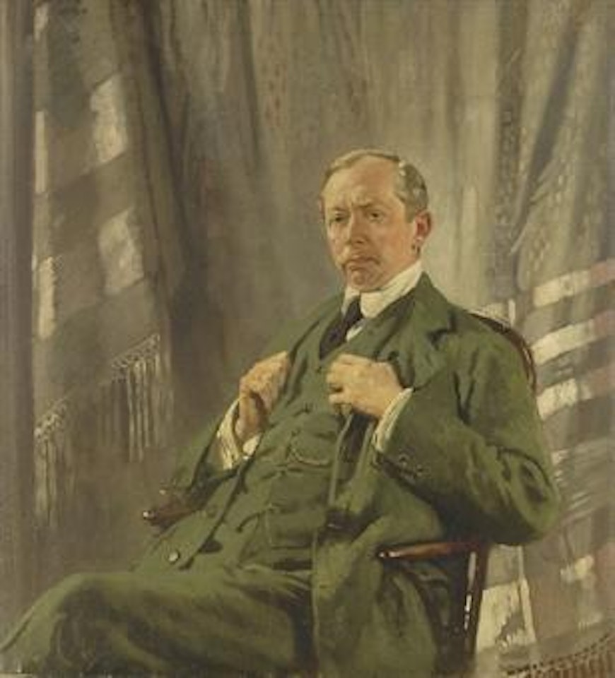 Portrait of Claude Bishop by William Orpen