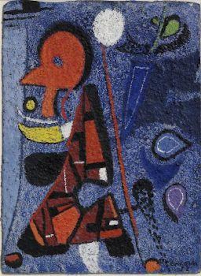 Vogel singt by Max Ackermann