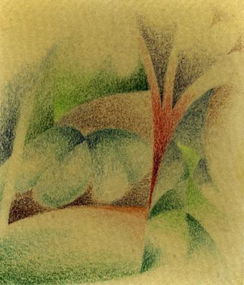 Park landscape by August Macke