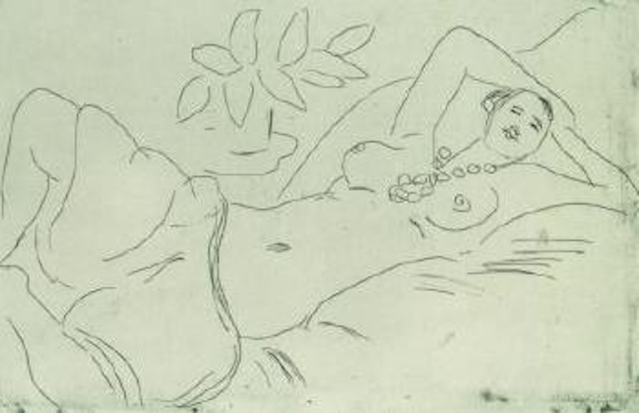 Odalisque couché by Henri Matisse
