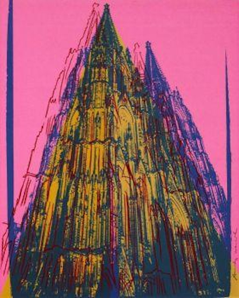 Cologne Cathedral (C.R.Feldman/Schellmann, no. IIB.361-364) by Andy Warhol