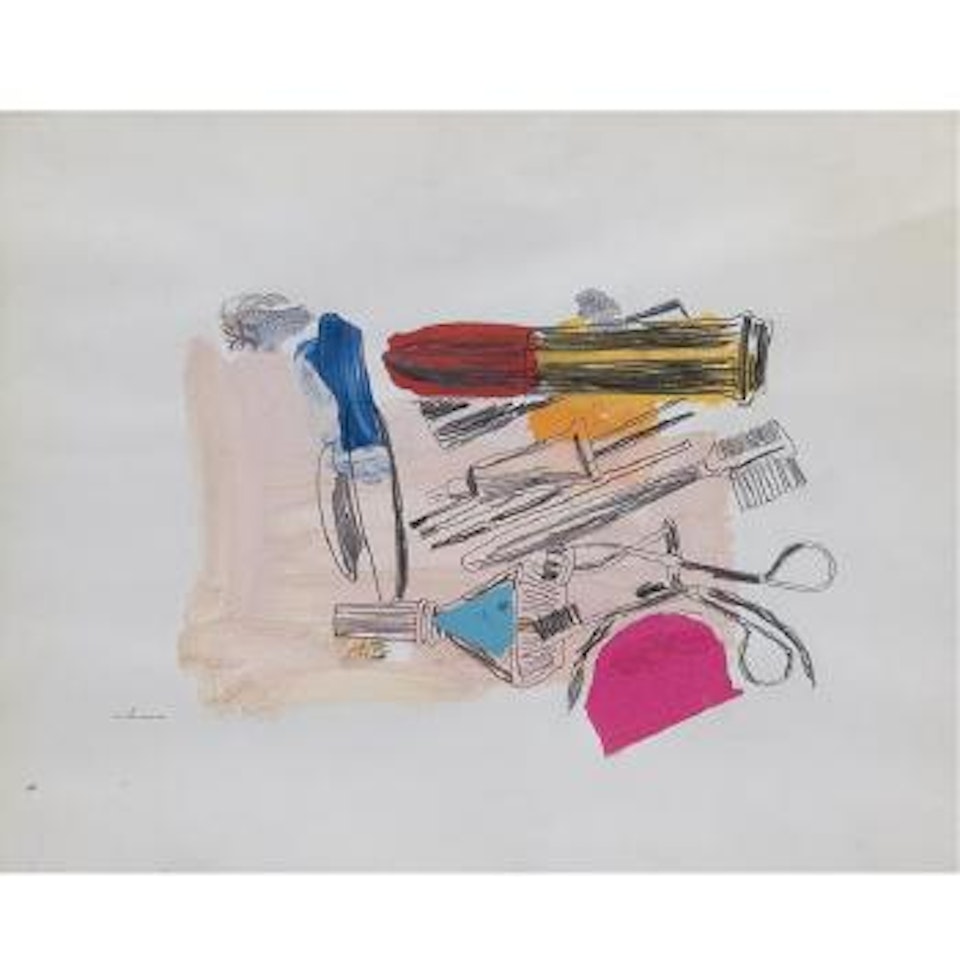 Untitled (Cosmetics And Cosmetic Accessories) by Andy Warhol