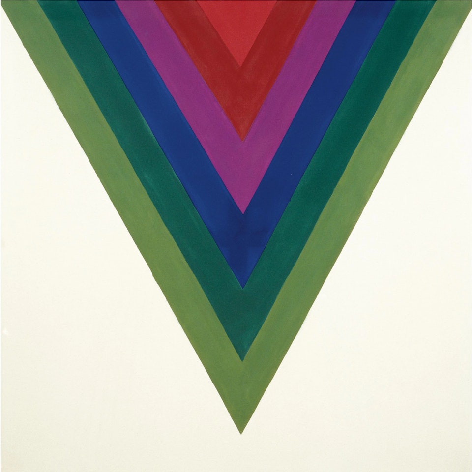 Chevron 4 by Kenneth Noland