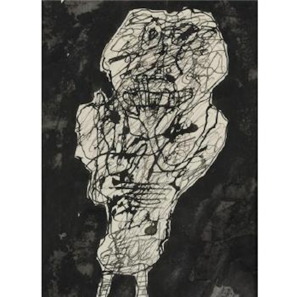 Personnage by Jean Dubuffet