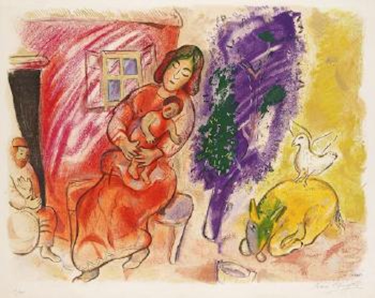 Mutterschaft by Marc Chagall