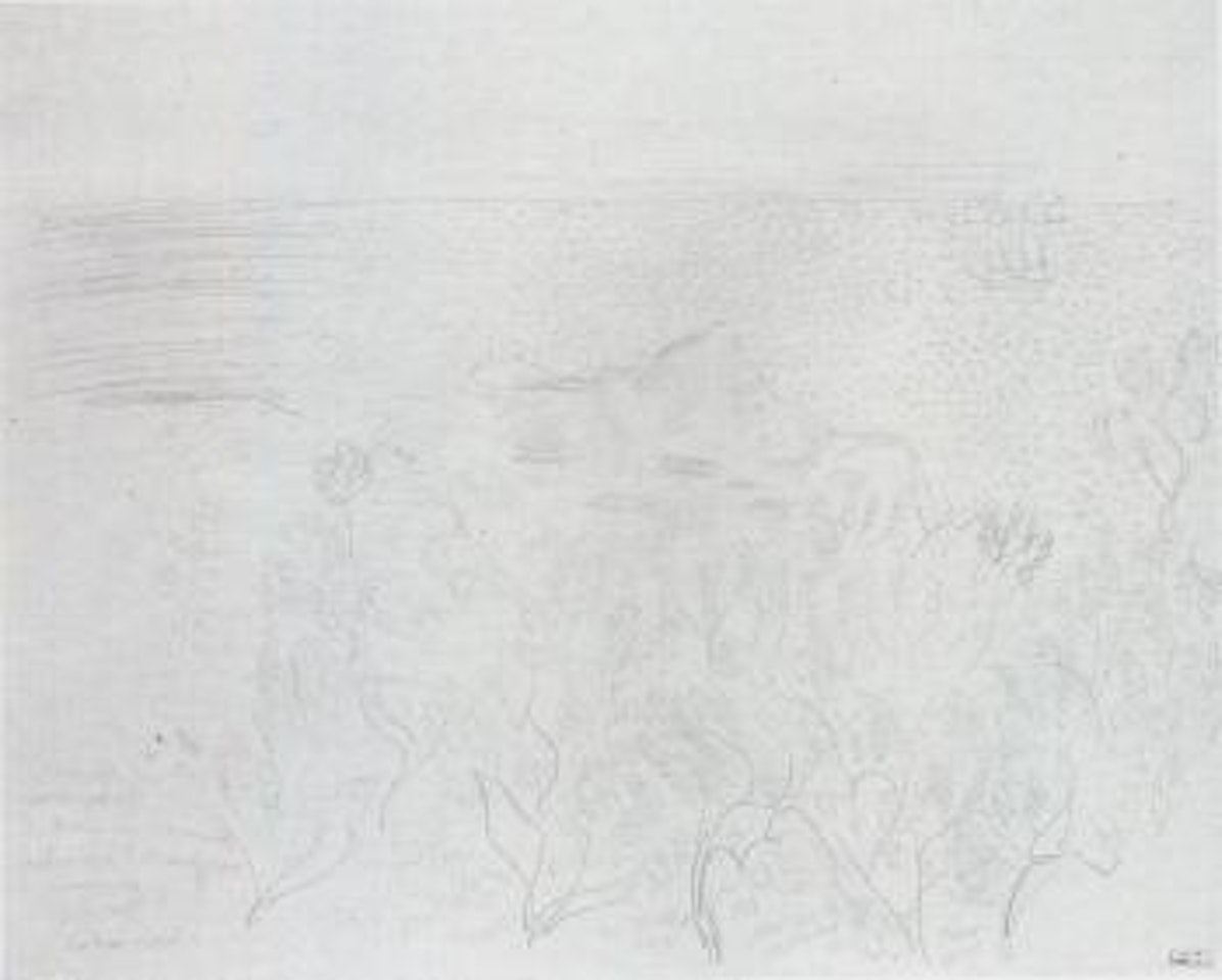 Paysage de Mediterannee by Raoul Dufy