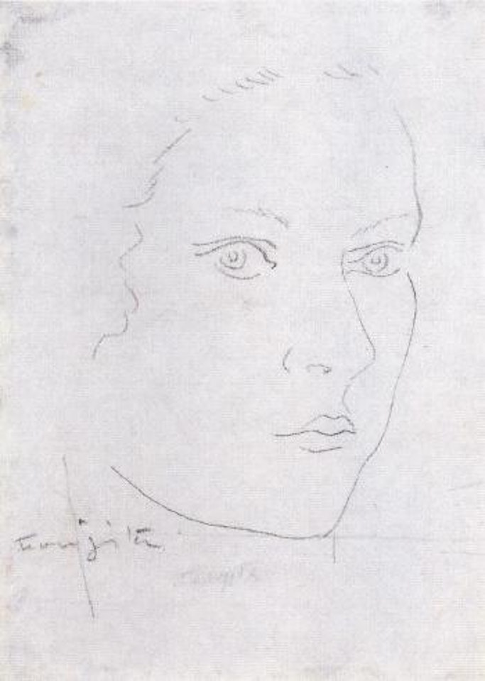 Tete de Femme by Leonard Tsuguharu Foujita