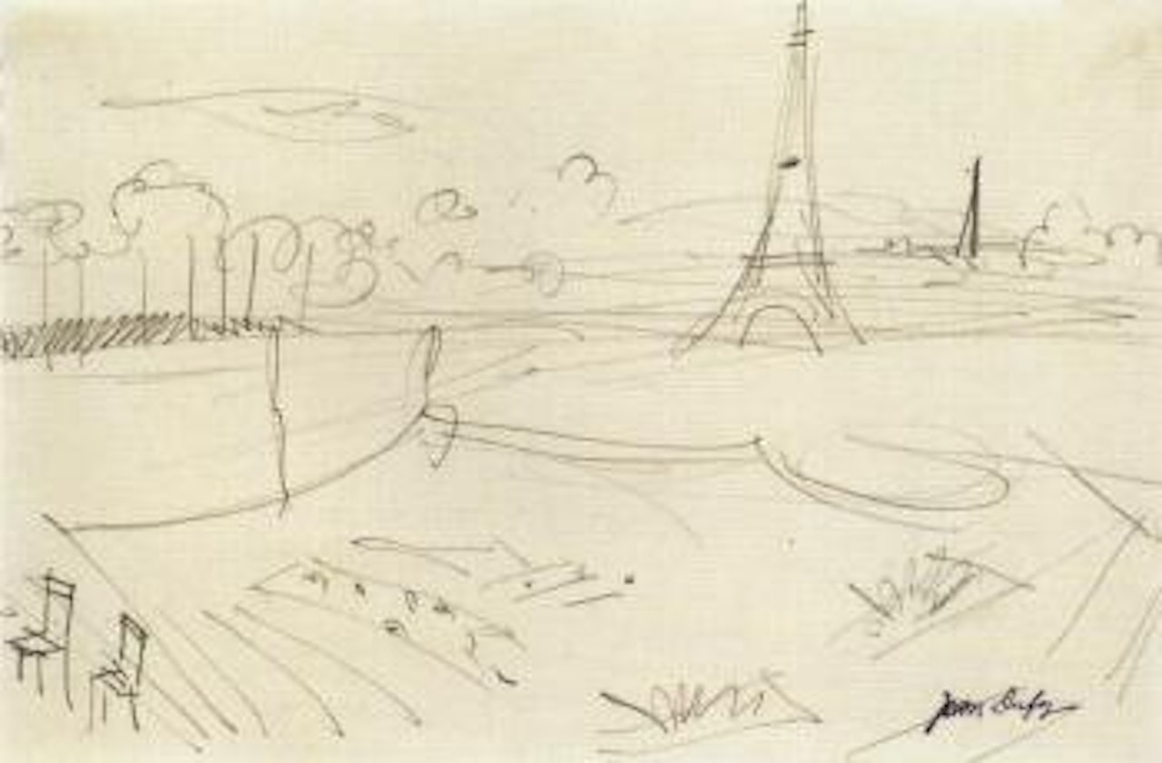 La Tour Eiffel by Jean Dufy
